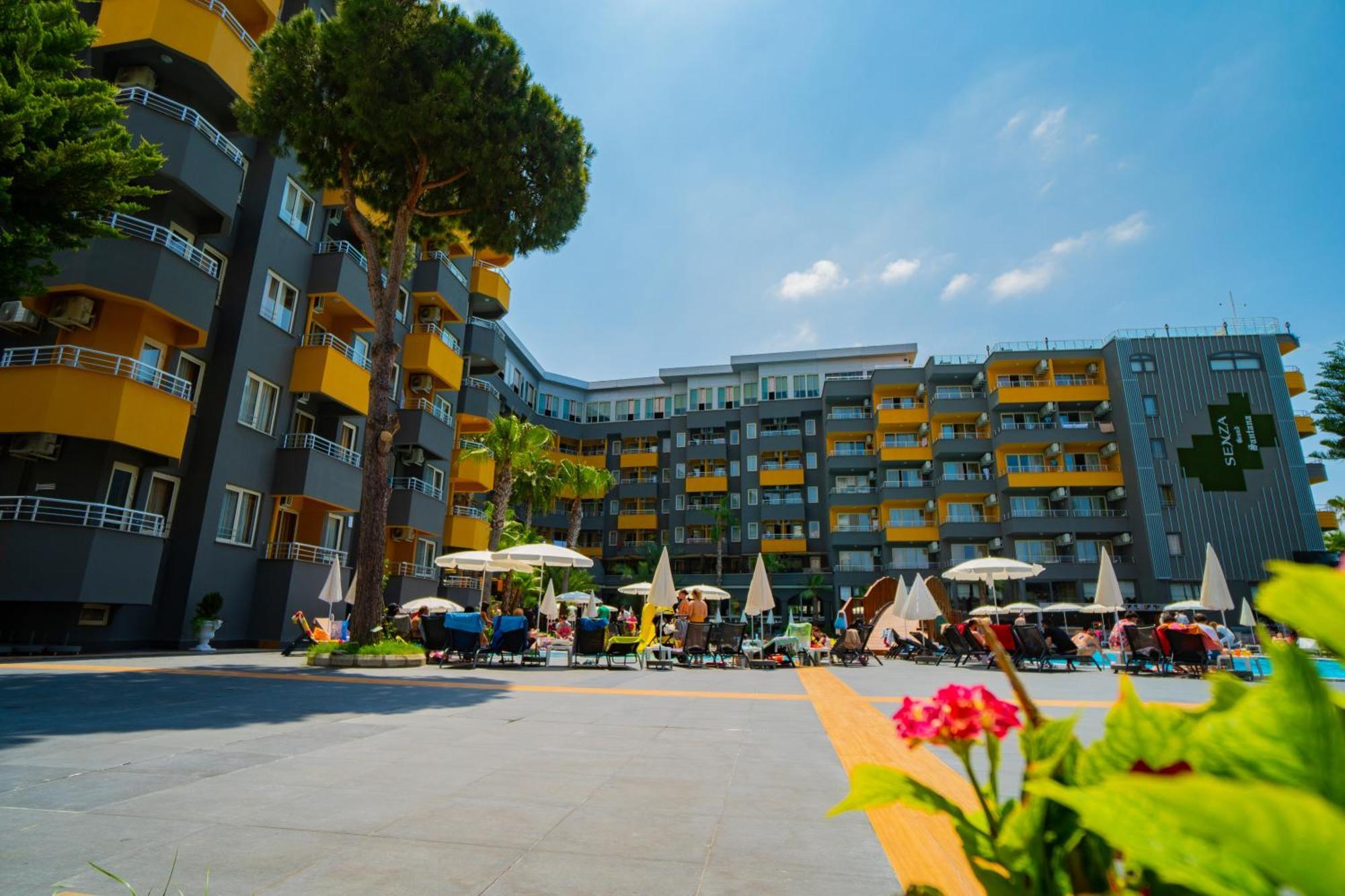 Senza Grand Santana Hotel Махмутлар Экстерьер фото