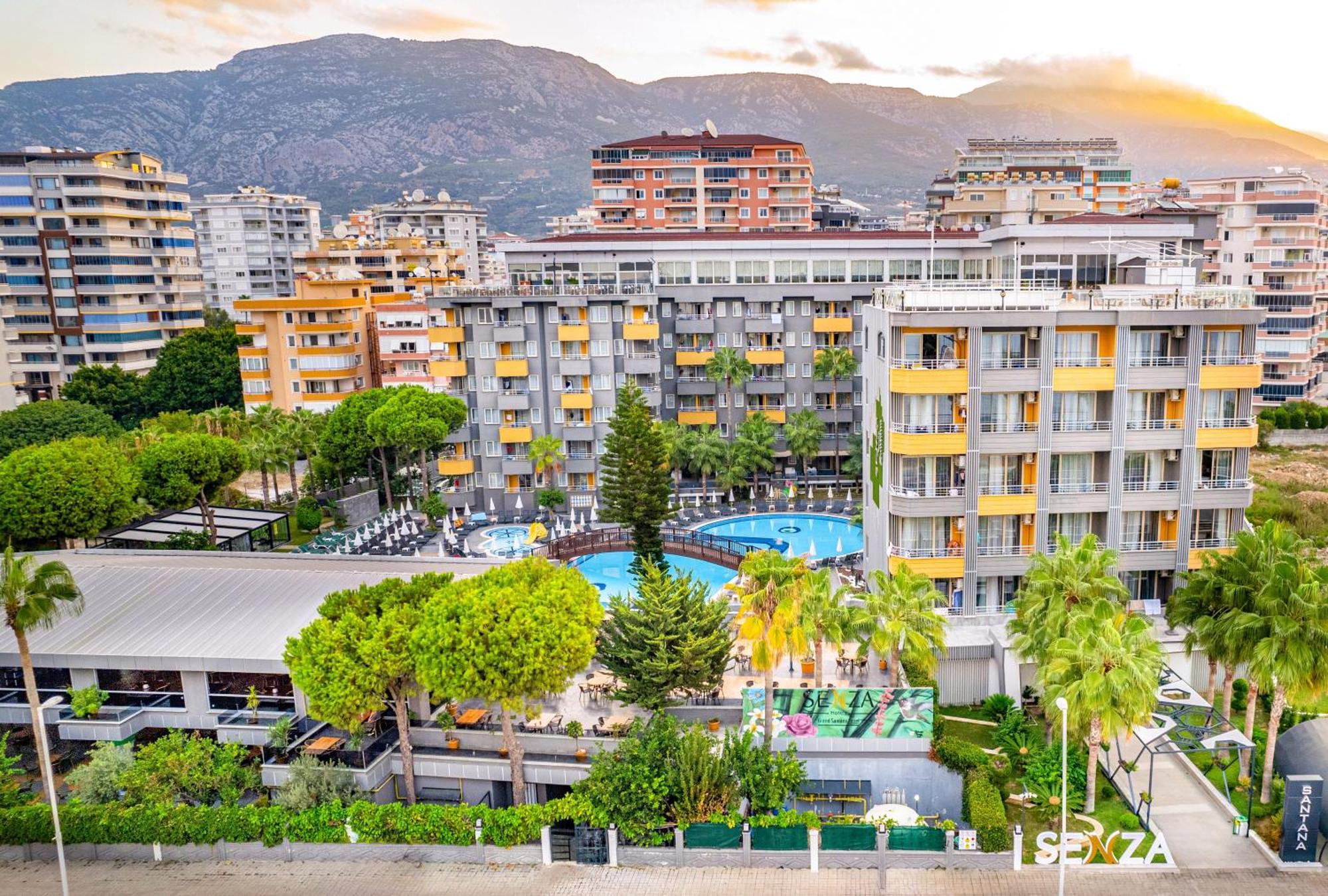 Senza Grand Santana Hotel Махмутлар Экстерьер фото