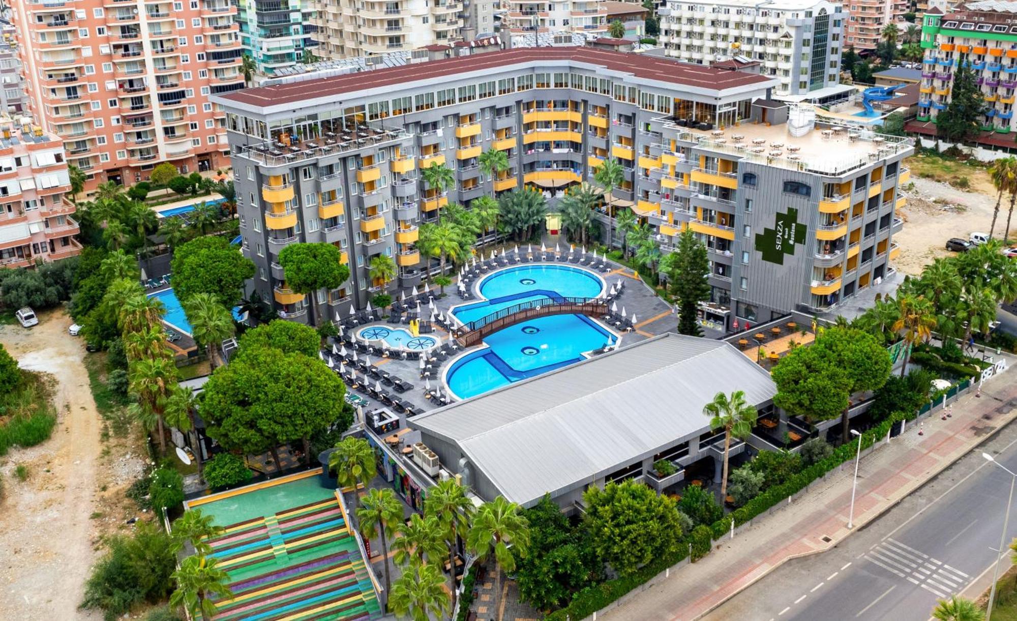 Senza Grand Santana Hotel Махмутлар Экстерьер фото