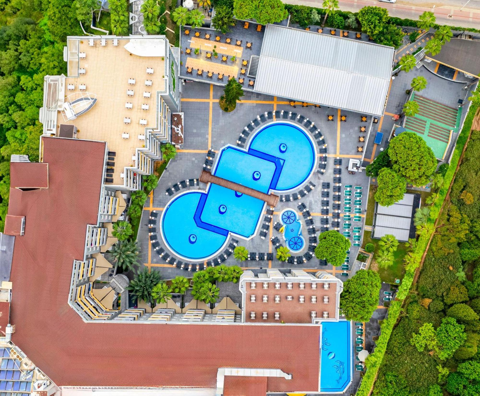 Senza Grand Santana Hotel Махмутлар Экстерьер фото